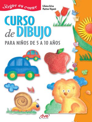 cover image of Curso de dibujo para niños de 5 a 10 años